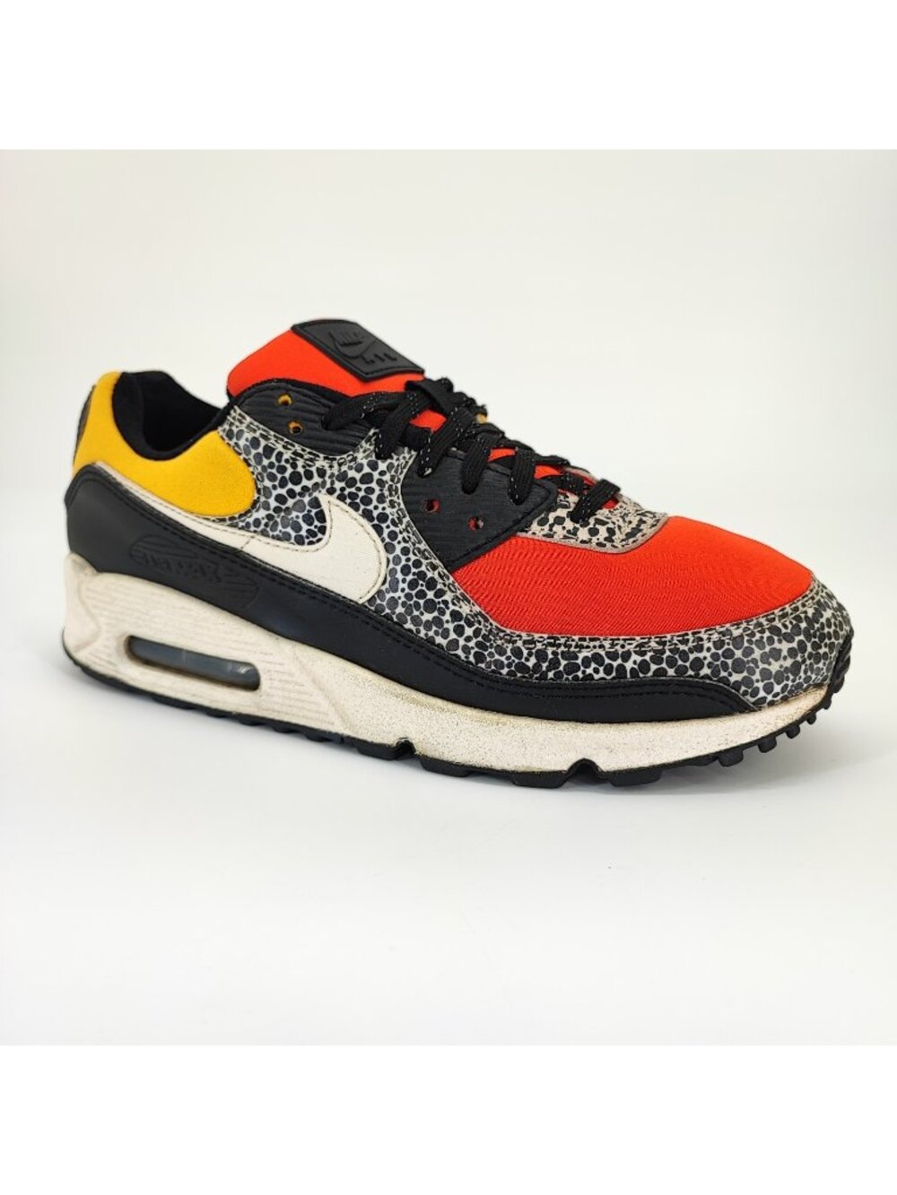 Nike Air Max 90 SE Safari Women's Size 9 US Sneakers Leather DC9446-001